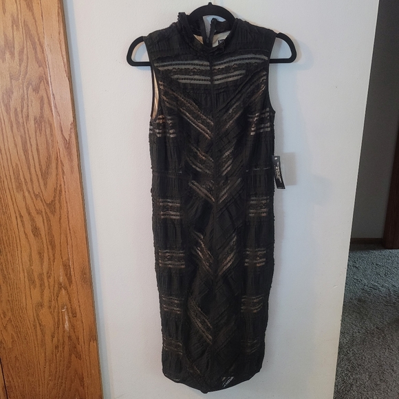 Venus Black Lace Dress Size 8 - Picture 2 of 5